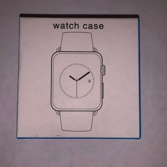 Apple Watch 4 or 5 44mm Clear Case w Bumper - Picture 1 of 1